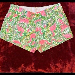 LILLY PULITZER SIZE 000 SHORTS